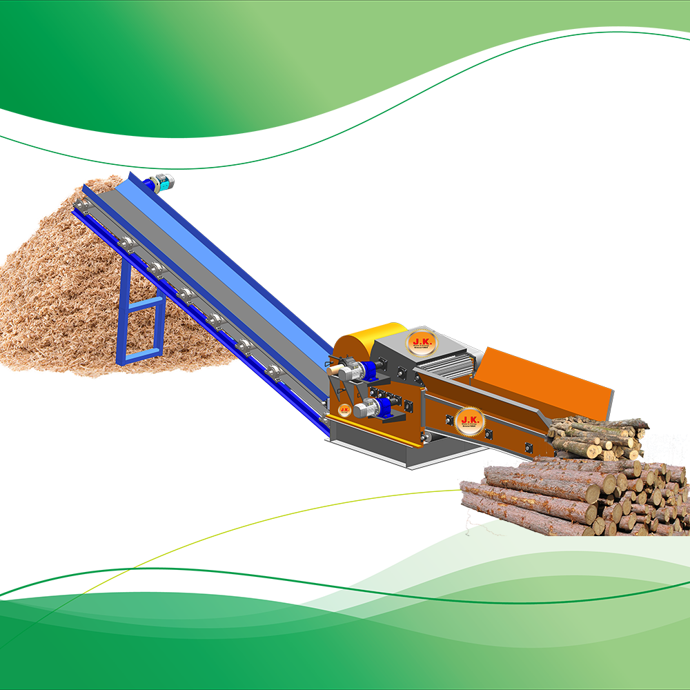 wood powder machine